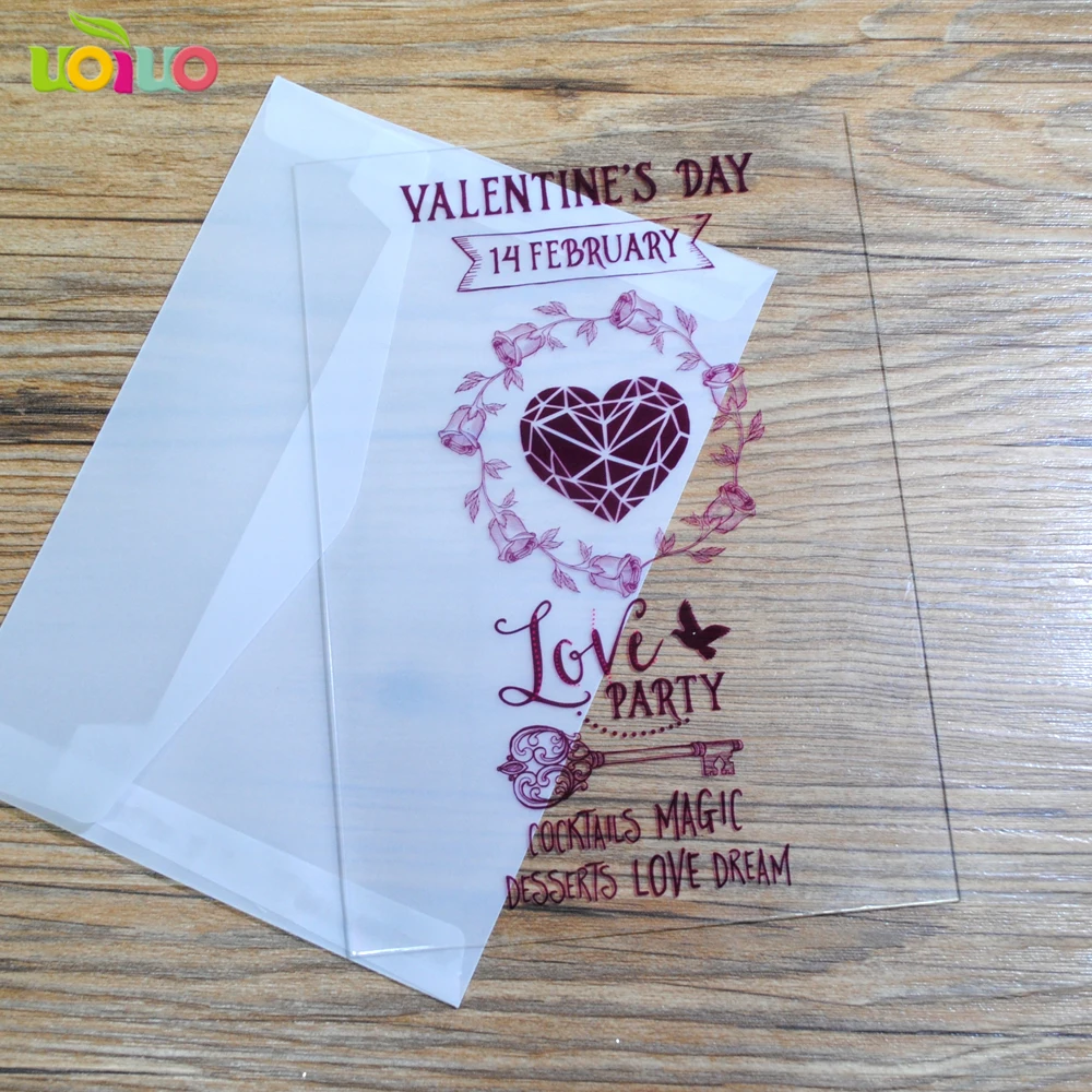 

20pcs uoiuo brand your favorate bride groom popular laser cut wedding invitation card acrylic cards promotion