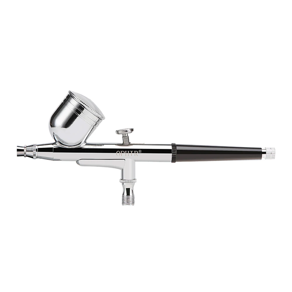 OPHIR 12V DC Portatile Compressore del Airbrush con 0.3 millimetri Aerografo Pistola per decorazione di Una Torta di Arte Hobby Vernice _ AC002 + AC004