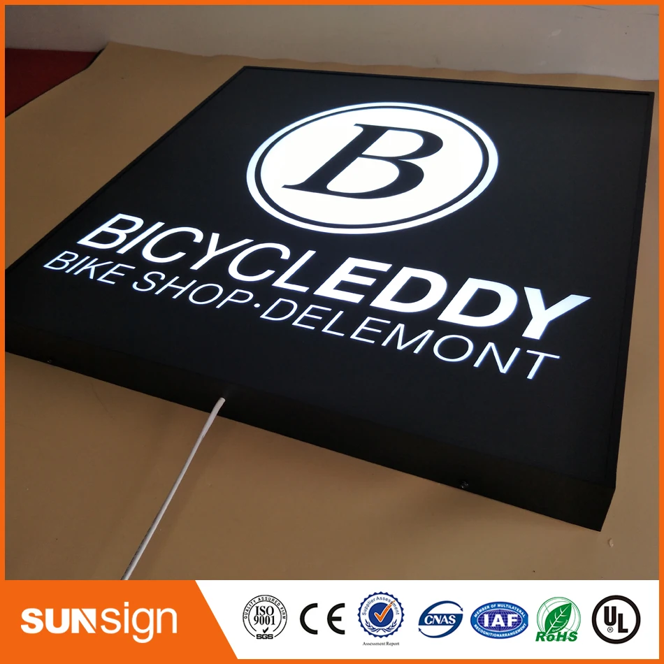 Señal de letras led,