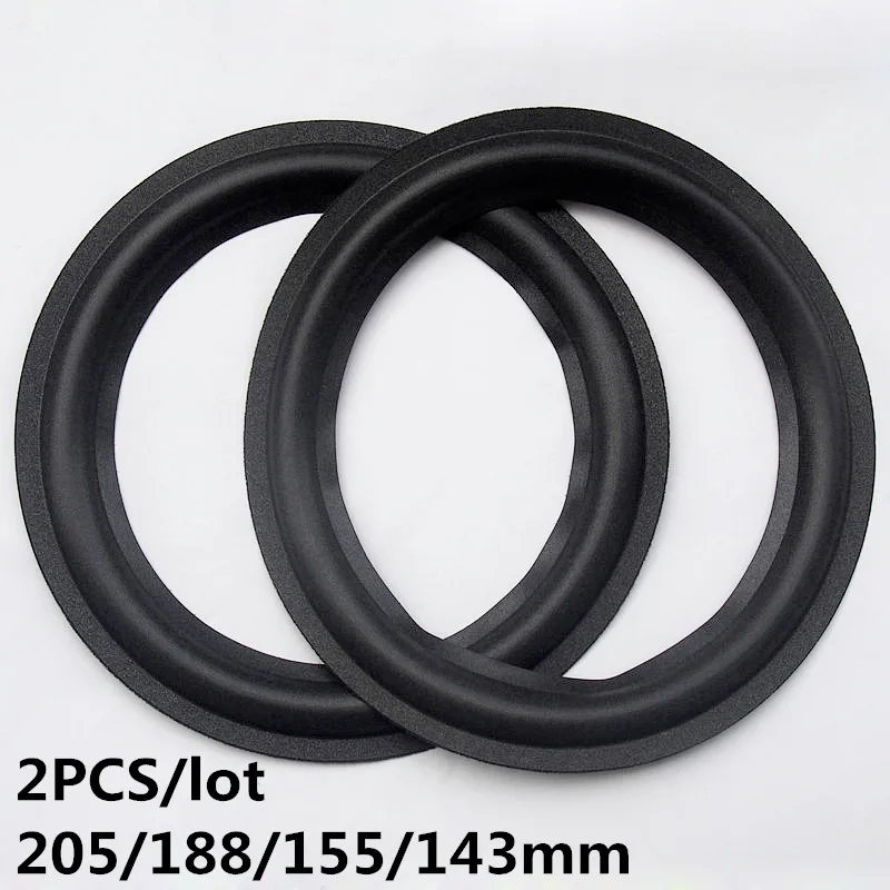 2PC Speaker Woofer Foam Surround Repair Kit 205mm Diameter Round Shape For Car Speaker Accessories Home Theater HiFi