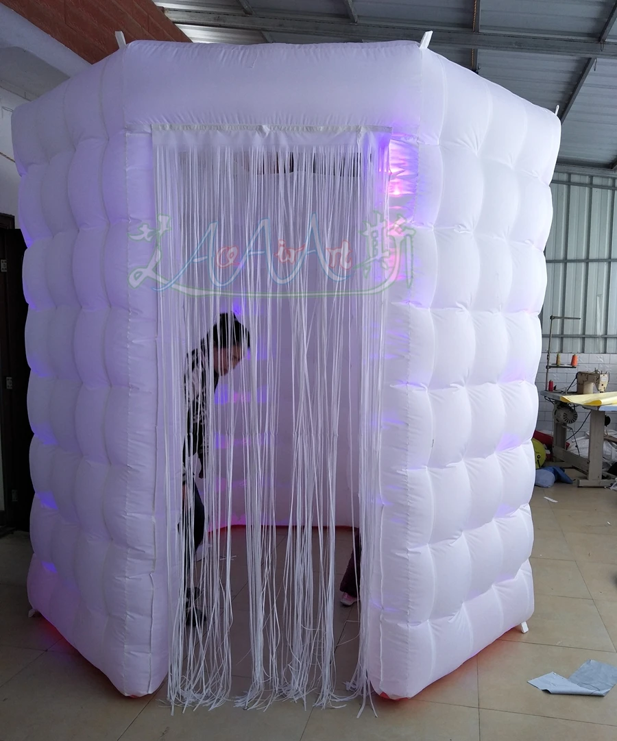 Factory Price 2.4m Octagon Shape Tent Inflatable Customized Eight-square Photo Booth Tent for Sale