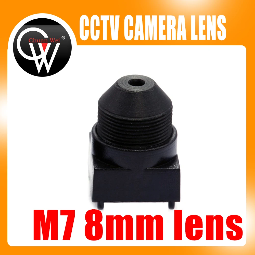 

5pcs 8mm M7 Lens 42 degree 1/3" mini cctv lens for CCTV Security 720P/1080P MINI camera