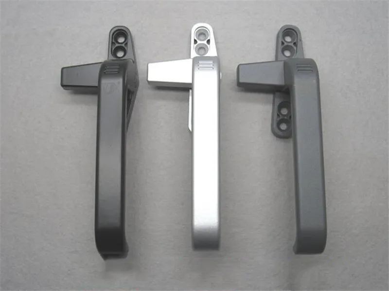 Aluminum push window handle inside door lock handle image 3