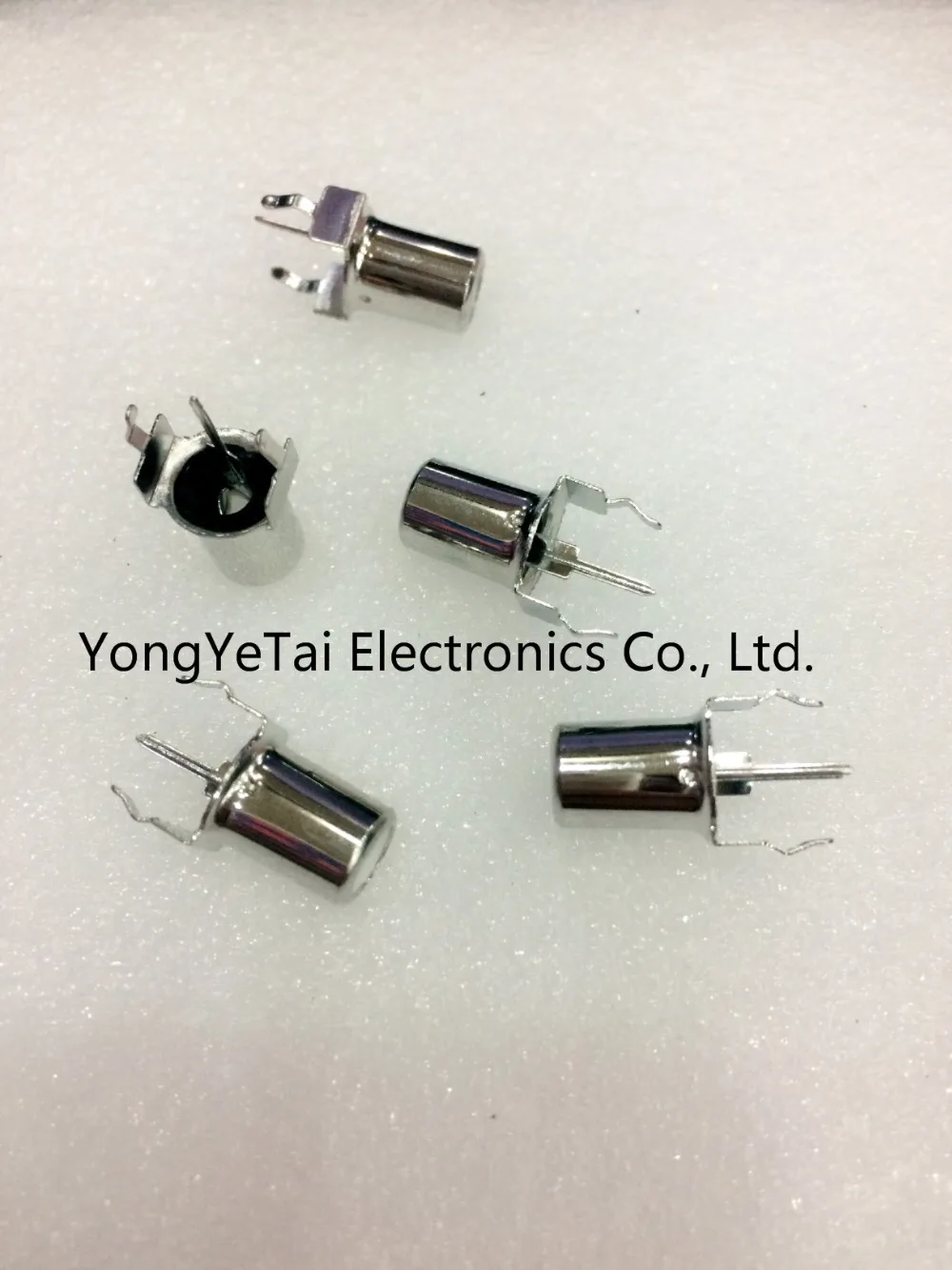 YYT AV with the core socket 2 RCA pin seat hole PCB solder receptacle lotus seat AV1-8.4-2B 180 degrees