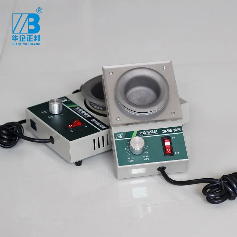 Factory Wholesale 220V 250W Solder Pot Soldering Desoldering Bath Titanium Plate 80mm Miniature Tin Melting Pot