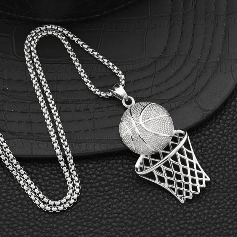 Basketball Hoop necklace