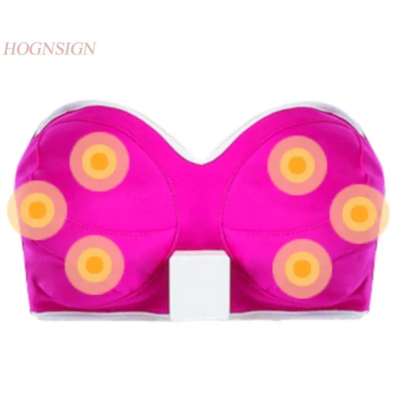 Wireless Instrument Chest Massager Proliferating Breast Sagging Products Underwear Vibration Hot Compress Female Milk Massage