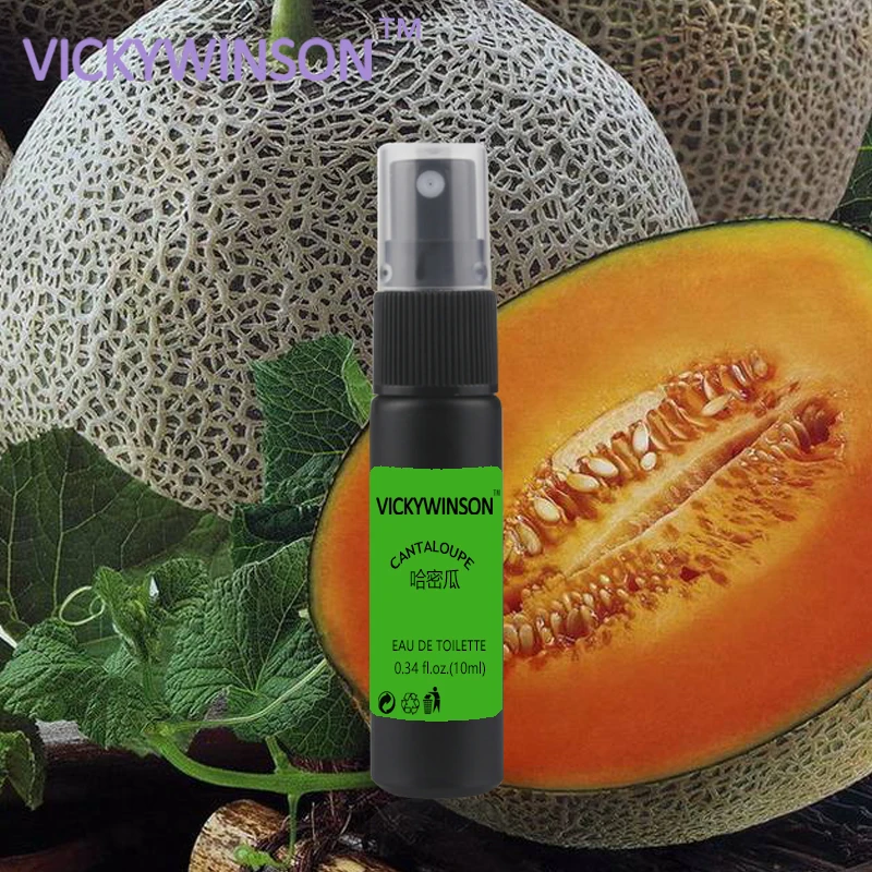 VICKYWINSON Cantalupo deodorizzazione 10ml spruzzo antitraspirante ascella deodorante idratazione della pelle ridurre l'odore del corpo spray