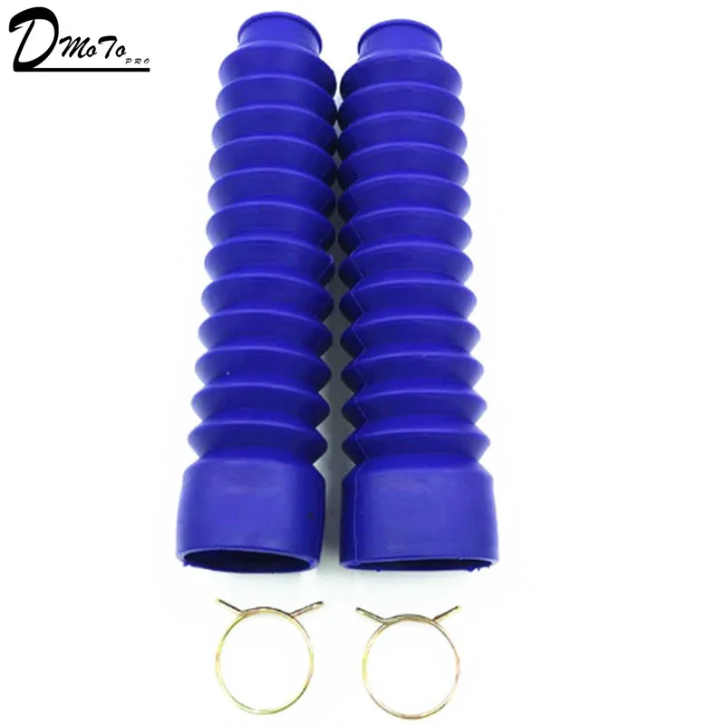 2Pcs Motorcycle Front Fork Cover Gaiters Gators Boot Shock Protector Dust Guard for Off Road Pit Dirt Bike Motocross Bicycle New