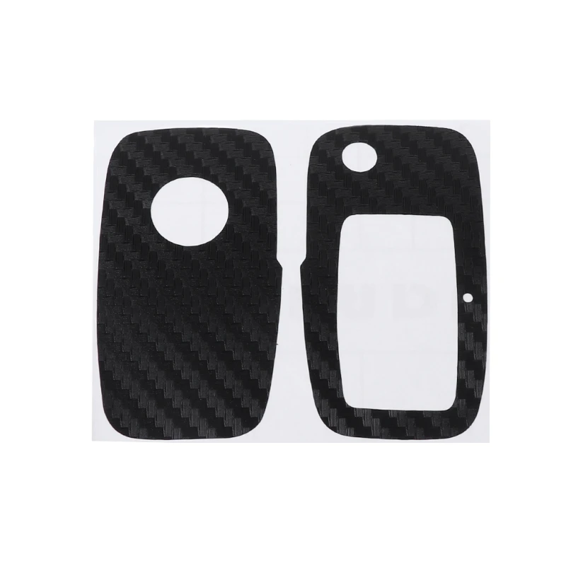 Car-styling Carbon Fiber Car Key Sticker For Volkswagen B5 B6 Golf 4 5 6 Jettaa MK6 dropshipping