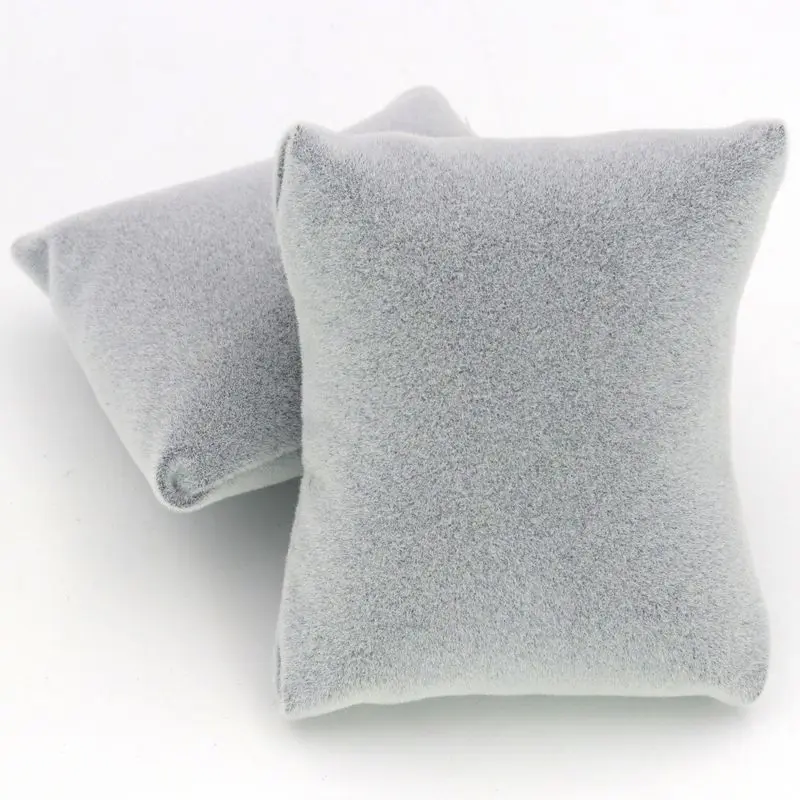 3 Pcs/lot 5 Colors Fabric Watch Bangle Bracelet Pillow Display Holder Gift Jewelry Cushion For Cases Diy Accessories Wholesale