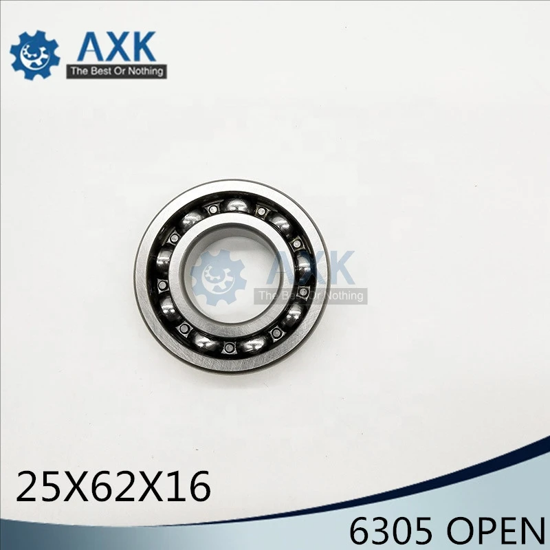 

6305 OPEN Non-standard ball bearing 25*62*16 mm ABEC-3 P6 ( 1 PC ) For Motorcycles Engine Crankshaft Without Grease