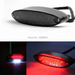Motorcycle ATV Smoke 28 LED Tail Brake Light For Yamaha Banshee Warrior YFZ WR XT Motorcycle Running Tail Light Universal 12V