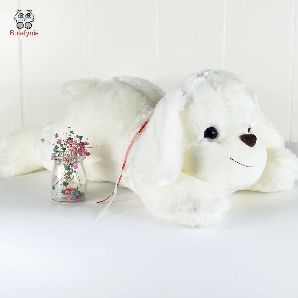 

Children Stuffed Plush Toys Red Face Cute Dog Baby Kid Christmas Birthday Gift