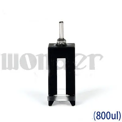 

800ul 10mm Path Length 4mm Inside Width Quartz Flow Cuvette With Stainless Tube