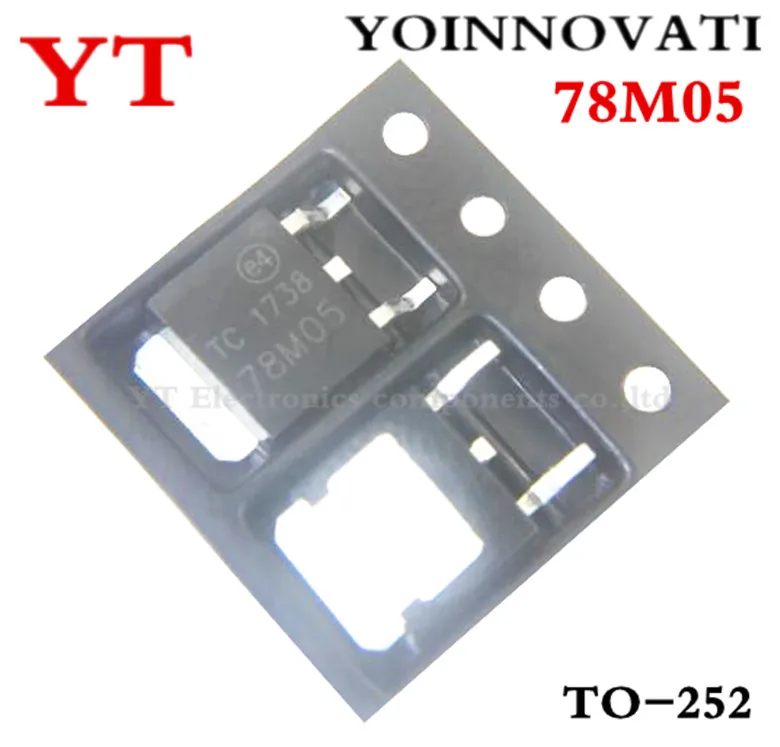 

50pcs/lot L78M05CDT 78M05 IC REG LDO 5V 0.5A DPAK Best quality