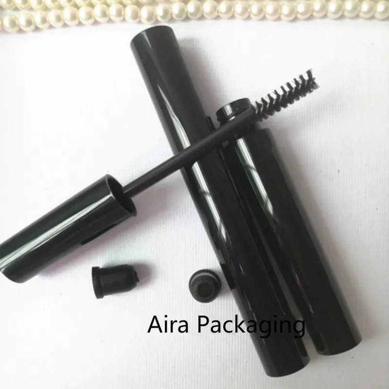 

Empty Black Mascara Tube Top Grade Eye Beauty Tool 3ML DIY Plastic Cosmetic Eyelash Cream Refillable Container 50pcs/lot