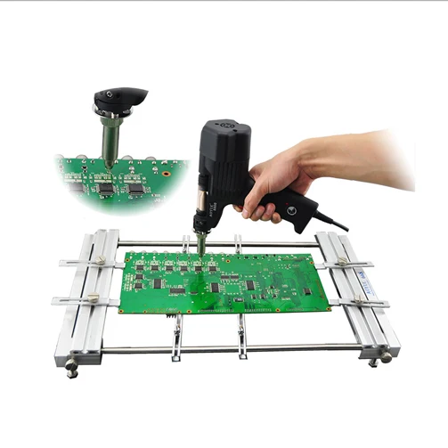 Pompa Desolder Mesin Timah Hisap Listrik Pistol Isap Daya Tinggi Tunggal Portabel 100W 220V Alat Perbaikan Pengelasan