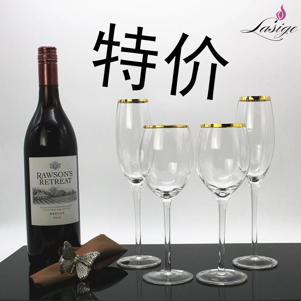 

3MM+5MM wide Phnom Penh hand glass red wine glass Champagne Cup Home Furnishing hotel dining room decoration