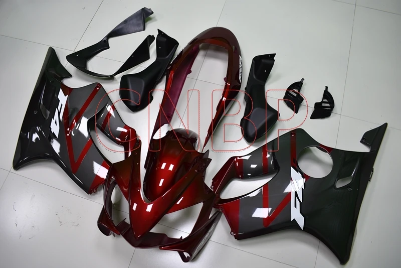 Fairing Kits CBR600F4i 2004 - 2007 Red Black Grey Fairing Kits CBR600 F4i 2007 Fairings CBR 600 2006 no paint