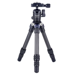 AOKA CMP163C 496g Max Loading 3kgs Lightweight Table Mobile DSLR Carbon Fiber Mini Tripod for Camera Phone