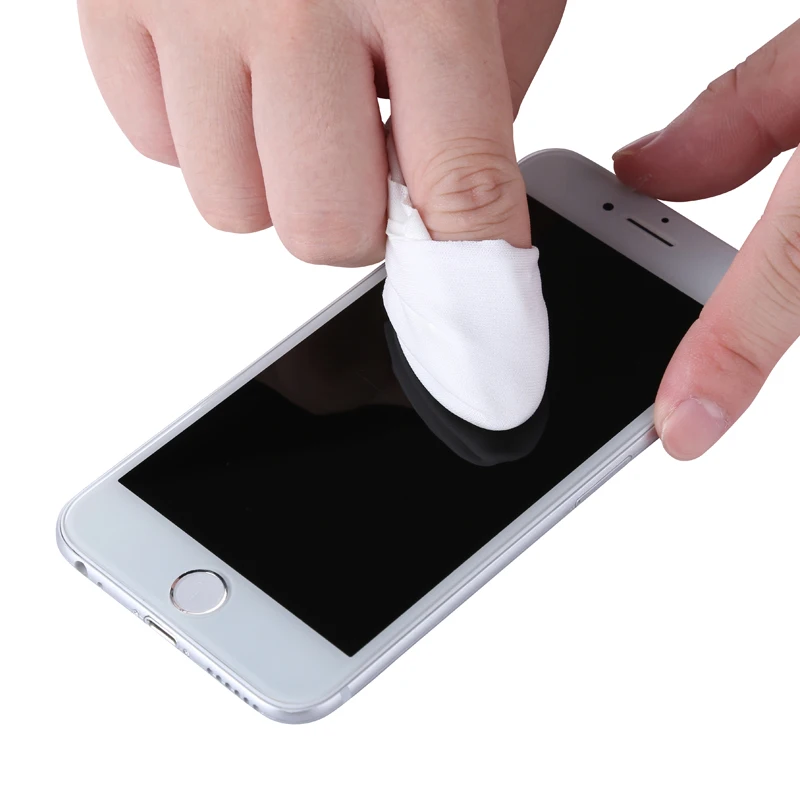 50 Pcs/lot Debu Kain Anti-statis Microfiber Membersihkan Kain Bersih untuk Ponsel LCD Laptop Layar LED lampu Alat Pembersih