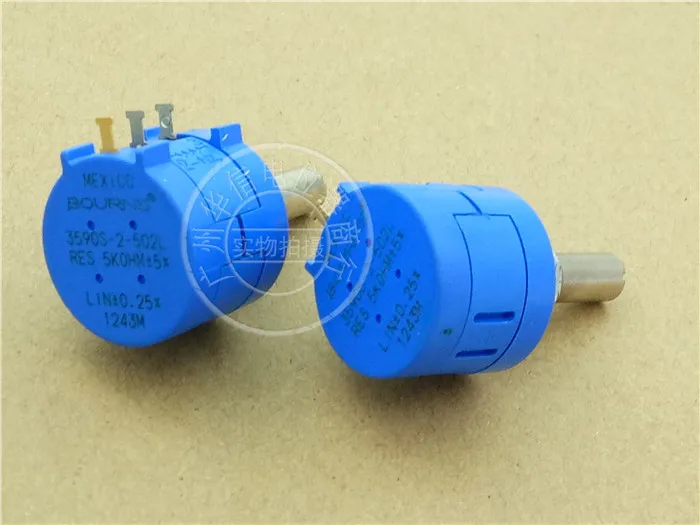 1pcs for original BOURNS 3590S-2-104L potentiometer / 100K wirewound multi-turn potentiometer 1k 2k 5k 10k 20k