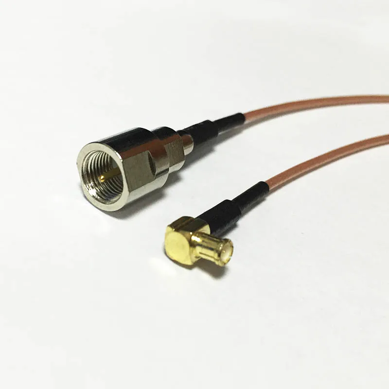 Neuer fme männlicher schalter mcx stecker rechtwinkliges pigtail kabel rg178 großhandel 15cm 6 "für wifi antenne