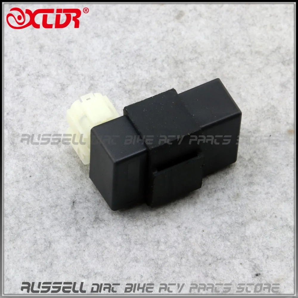 GY6 CDI Units AC 6 PIN 2 PLUG POLARIS OUTLAW 50 90 ATV 50 80 125 150CC Auto variable ignition angle for Scooter Motorcycle