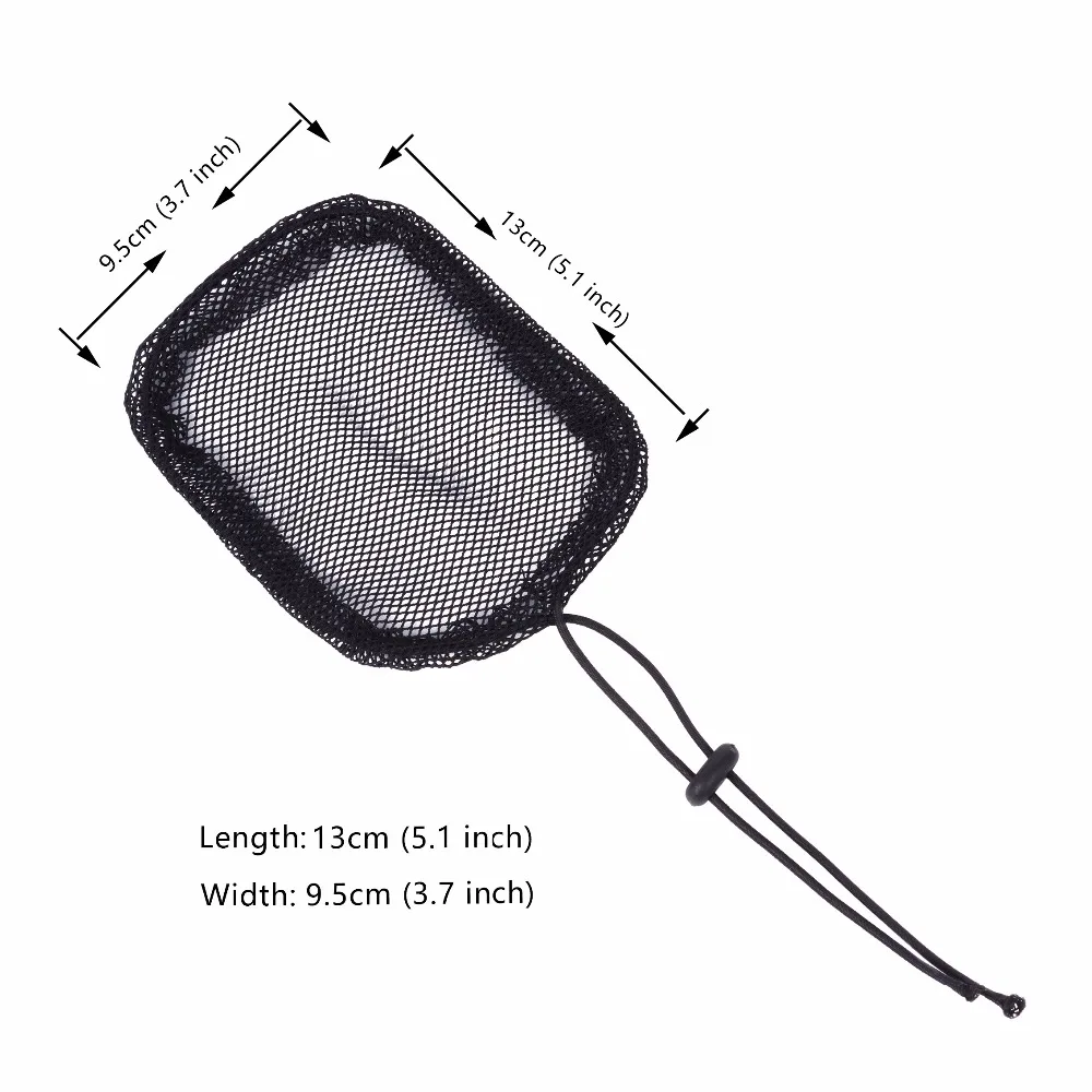 

13Cm*9.5Cm Hair Bun Making Material 1Pcs/Lot Ponytail Making Net Elastic Hair Net With Guleless Hairnet Wig Liner