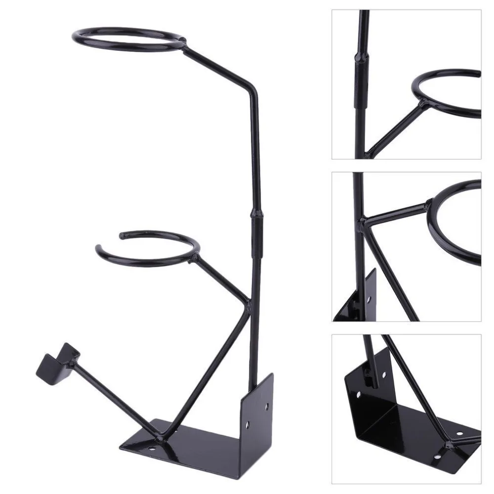 Supporto per spruzzatore con supporto per pistola a spruzzo per vernice a gravità con supporto per filtro montato su banco + filtri per carta verniciata