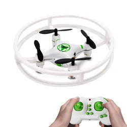 HC615 Durable Protective Bull Nano Drone UFO RC Quadcopter 2.4GHz 4 Axis Gyro RC Aircraft Mini Helicopter w/ 3D Flip Flash Light