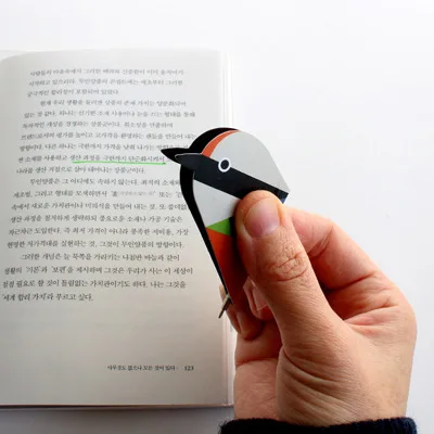 2pcs/pack  magnetic bookmark ball pen   Bird bookmark    Bird ballpen