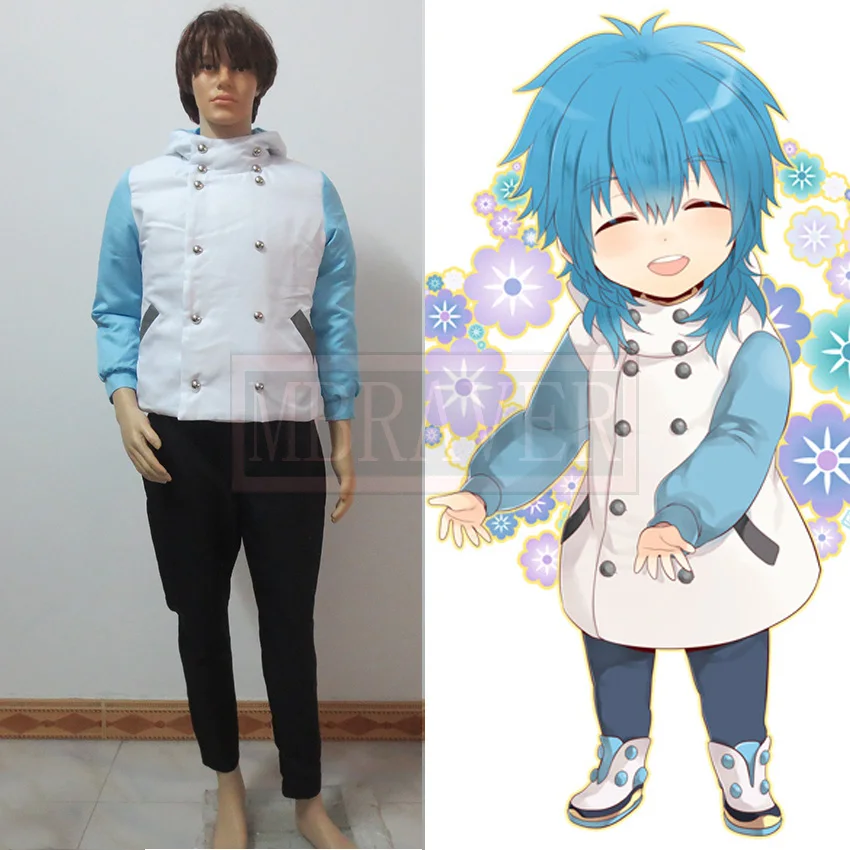 

Dramatical Murder DMMd Seragaki Aoba Youth Cosplay Costume Jacket Coat And Pants Custom Made