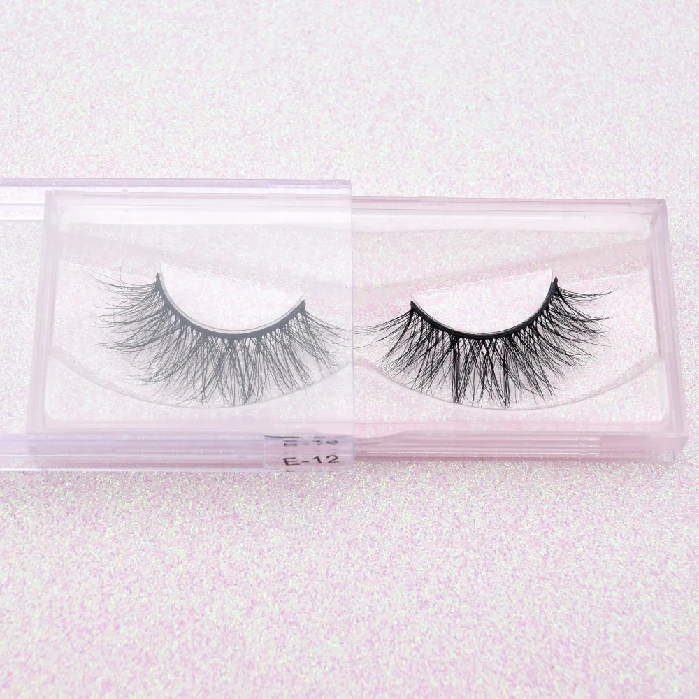 Visofree Mink Eyelashes Long Natural Fake Eyelashes Makeup Eye Lashes 3D Mink Lashes Eyelash Extension Handmade Mink Hair Lashes