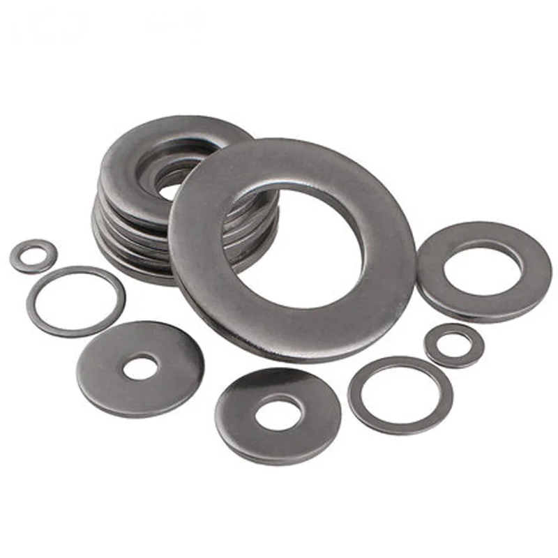 10pcs M16 Ultra-thin stainless steel washers flats washer gasket flat pad thickness 0.1mm-1mm 20mm-22mm Outer diameter