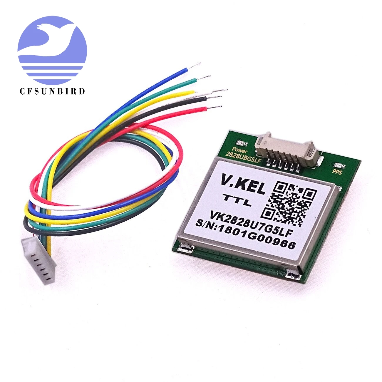 CFsunbird VK2828U7G5LF GPS Module with Antenna TTL 1-10Hz with FLASH Flight Control Model Aircraft