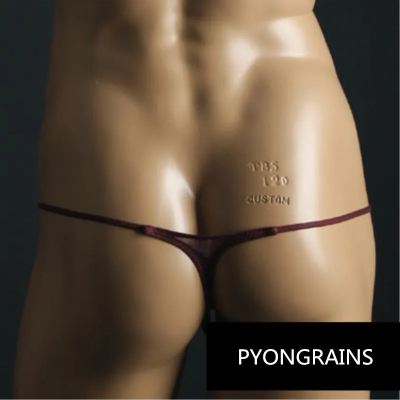2018 Men Thongs G-String Solid Underwear Fashion Panties High Quality Seamless T-back Strong Men Sexy Gay Men Underwear Tanga