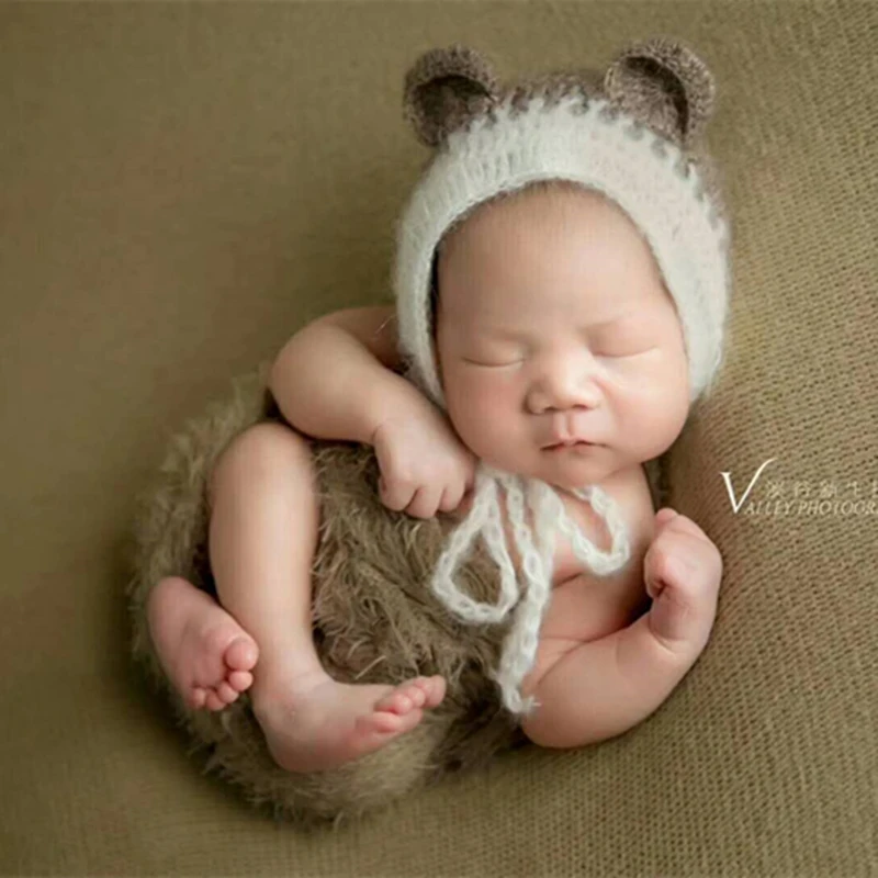 Пушистая эластичная вязаная накидка, дополнительная трикотажная накидка для маленьких девочек и мальчиков, реквизит для фотосъемки новорожденных, пеленальное одеяло, реквизит для фотосессии