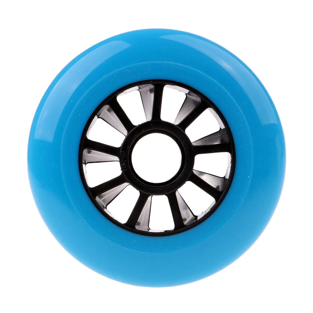 3 Colors High Elastic Inline Skate Wheels Outdoor Speed Skating Scooter Wheels 90/100/110mm