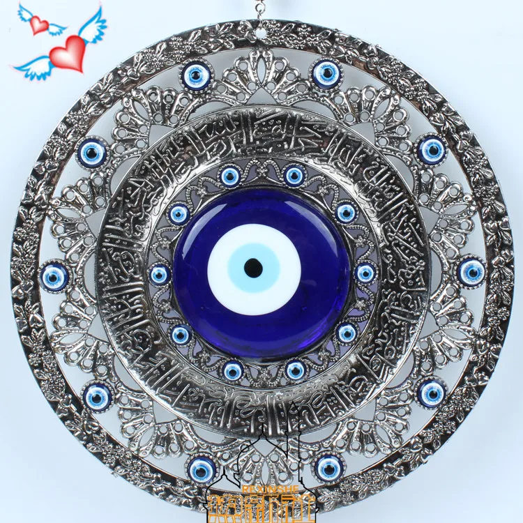 Turkey large blue eyes ornaments Muslim peace pendant wall house evil evil eye decorations