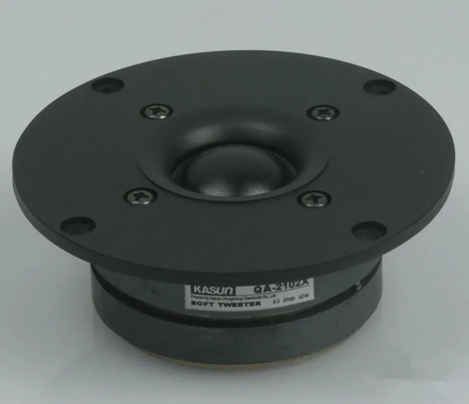 

1PCS HI-FI series tweeter loudspeaker QA-2102X 60W 8ohm 4inch tweeter senior silk membrane double magnetic speaker