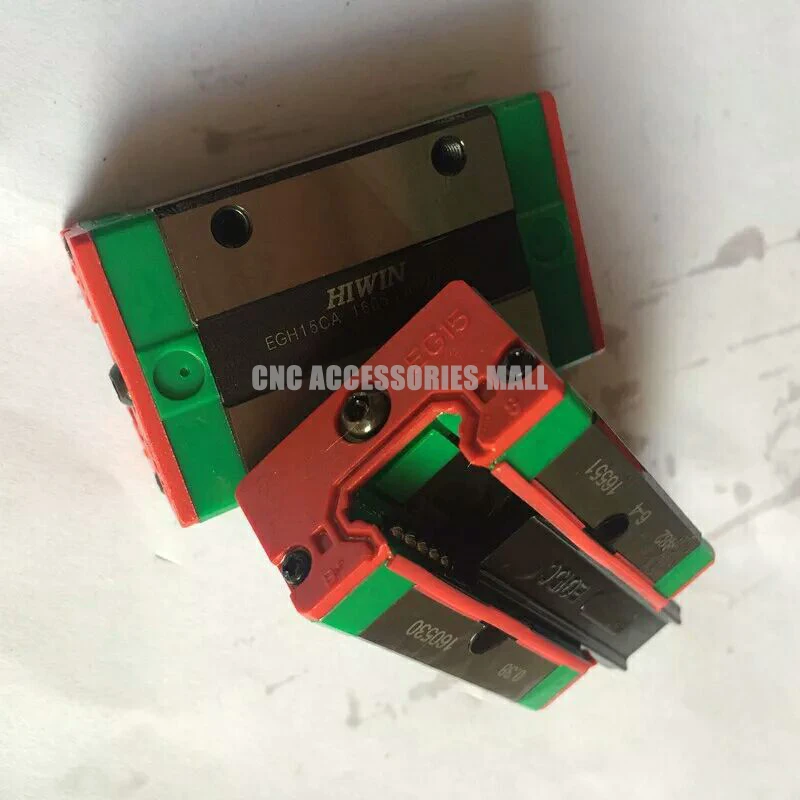 

2PCS HIWIN EGH15CA linear guide slider block EGH15CA Carriage guide block for HGR15 linear guide rail