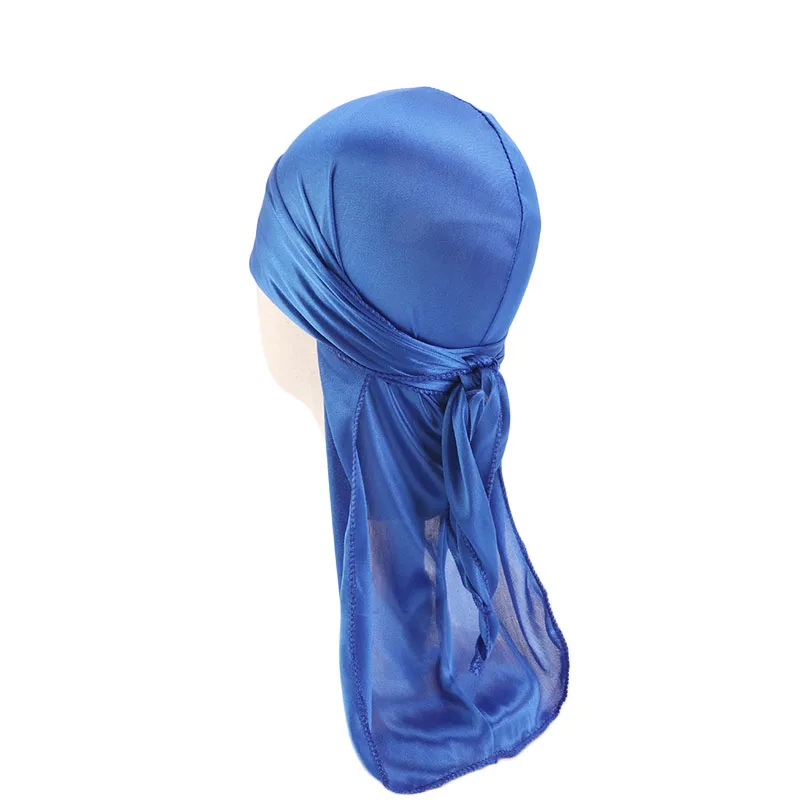 Kinder Seidige Durags Bandanas Turban Hut Außenstich Du-Rag Kind Jungen Seidige DuRag Wellen Kappe Stirnband Kopfbedeckung Haarschmuck