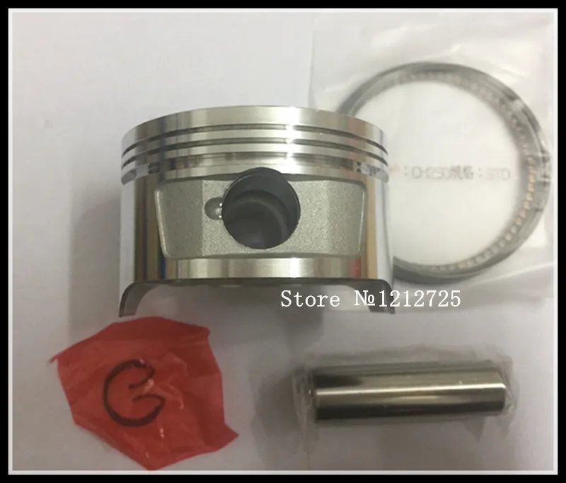 Motorcycle piston ring CH250 CF250 CN250 ATV moto Piston assembly Piston diameter 72mm Piston pin 17mm