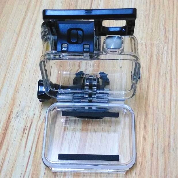 Capa à prova d'água para gopro, revestimento à prova d'água para gopro hero 7, gopro hero 5, gopro 5, com edição preta gp405