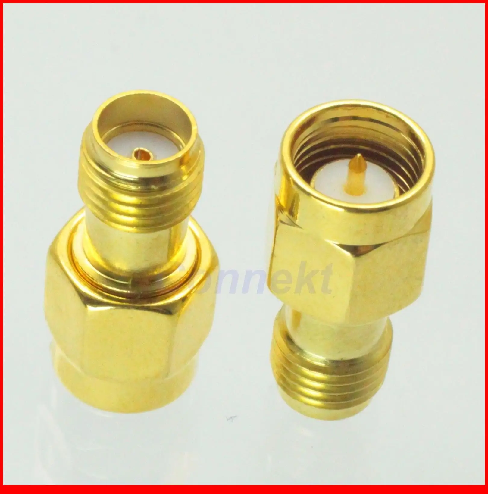 

100pcs/lot SMA female jack to SMA male PLUG RF adapter connector