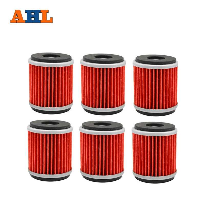 

AHL 6pcs Motorcycle Grid Oil Filter For HM Moto 200 HM Moto 125