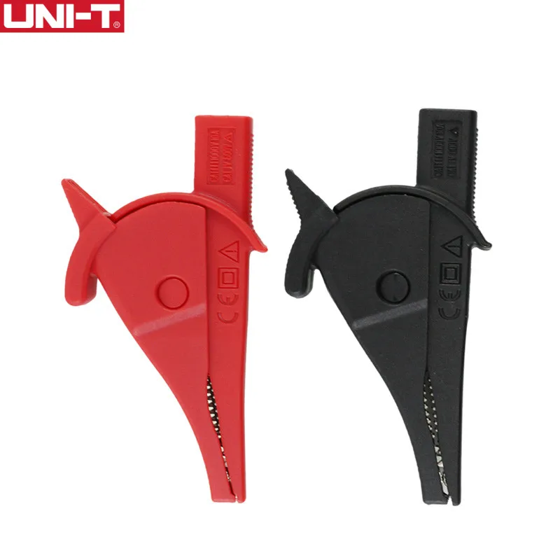 UNI-T UT-C02A Alligator clip banana interface straight plug applies to most test multimeters accessories