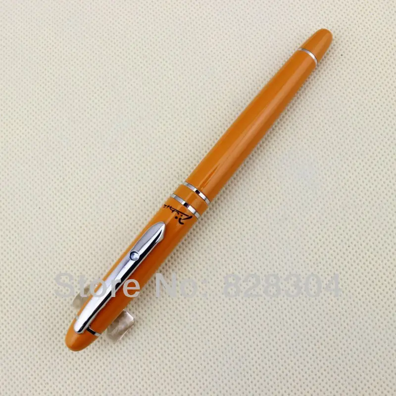 shipping pen Picasso 608 Crystal Orange SILVERY of gift